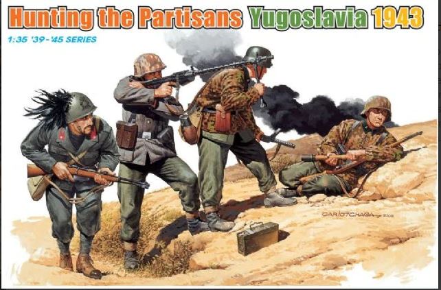 Hunting The Partisan Yugoslavia 1943 Kit – Dragon 1:35
