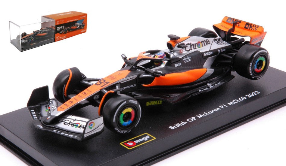 Mc Laren MCL60 N.81 2023 Oscar Piastri Signature – Burago 1:43