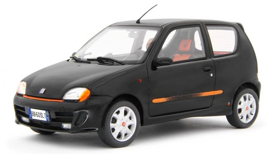 Fiat 600 Sporting Abarth 1998 Black – Laudo Racing 1:18