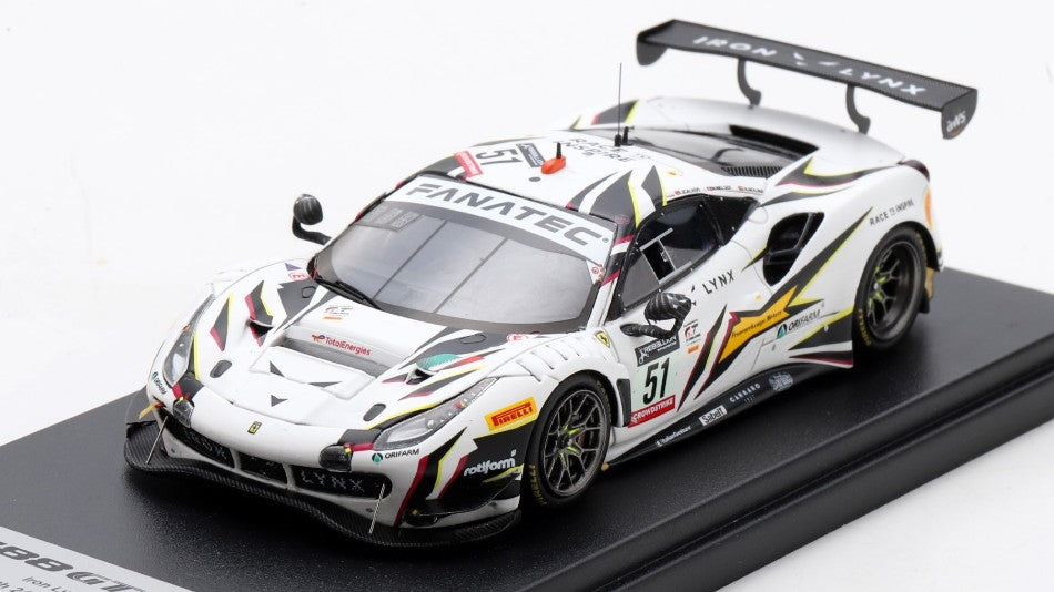 Ferrari 488 GT3 N.51 Iron Lynx 9th 24H Spa 2022 Molina/calado/niels. – Looksmart 1:43