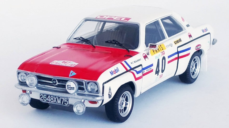 Opel Ascona Tap Rally 1972 Beaumont-ciganot – Trofeu 1:43