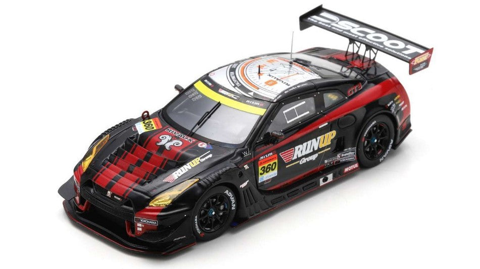 Runup Rivaux Gt-r N.360 Super GT300 2023 T.AOKI-A.TANAKA-T.OTAKI – Spark Model 1:43