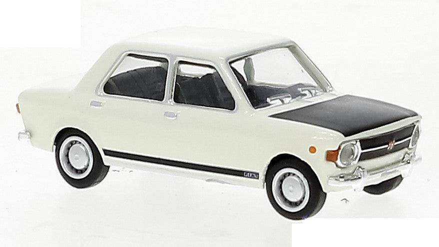 Fiat 128 White/black – Brekina 1:87