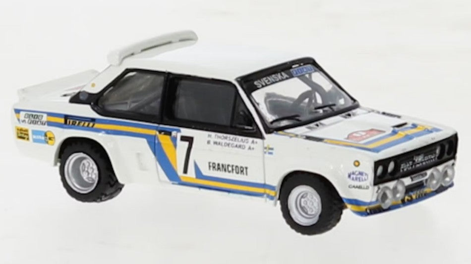 Fiat 131 Abarth NR.7 Svenska Fiat Monte Carlo B.VALDEGAARD – Brekina 1:87