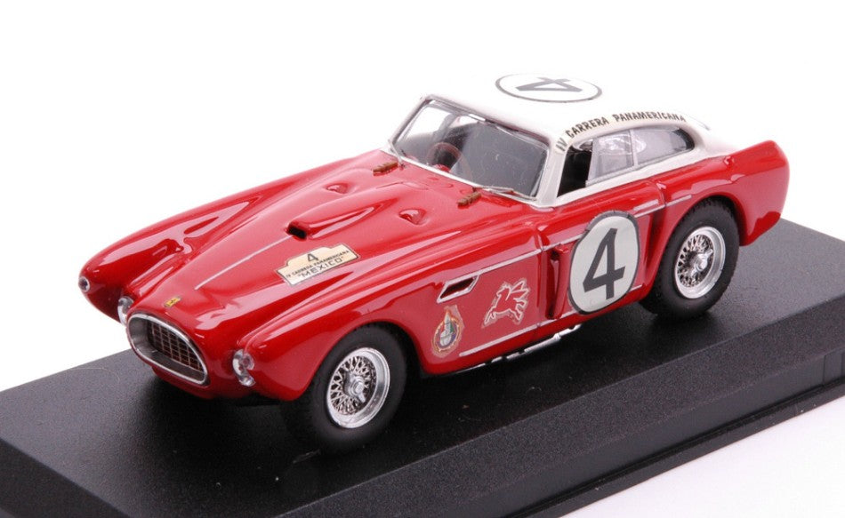 Ferrari 340 Mexico N.4 Carrera Messicana 1953 P.HILL-R.GINTHER – Art Model 1:43