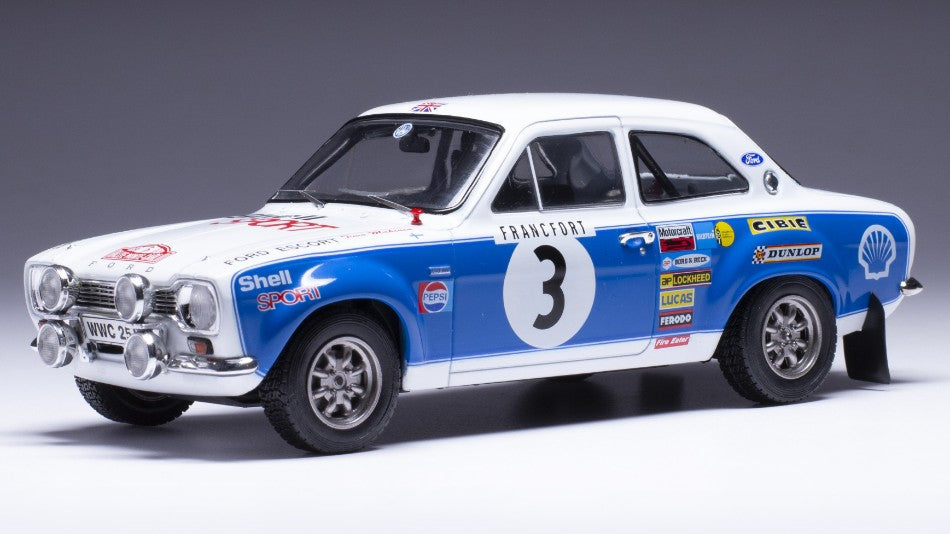 Ford Escort Mk I RS 1600 N.3 Rally Monte C.1973 Makin.-Lidd1:24 1:24 – Ixo Model