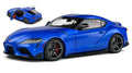 Toyota Supra Gr blu 2023 1:18 – Solido