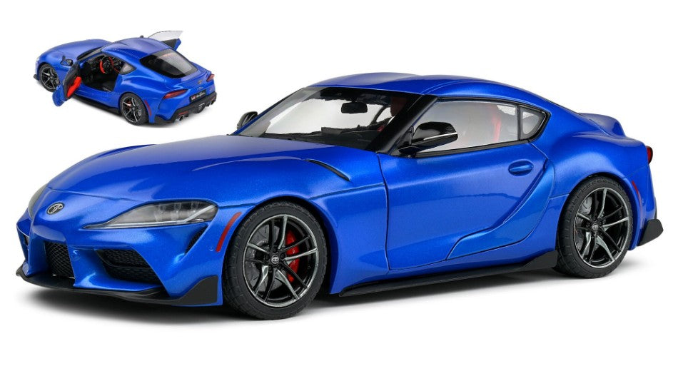 Toyota Supra Gr blu 2023 1:18 – Solido