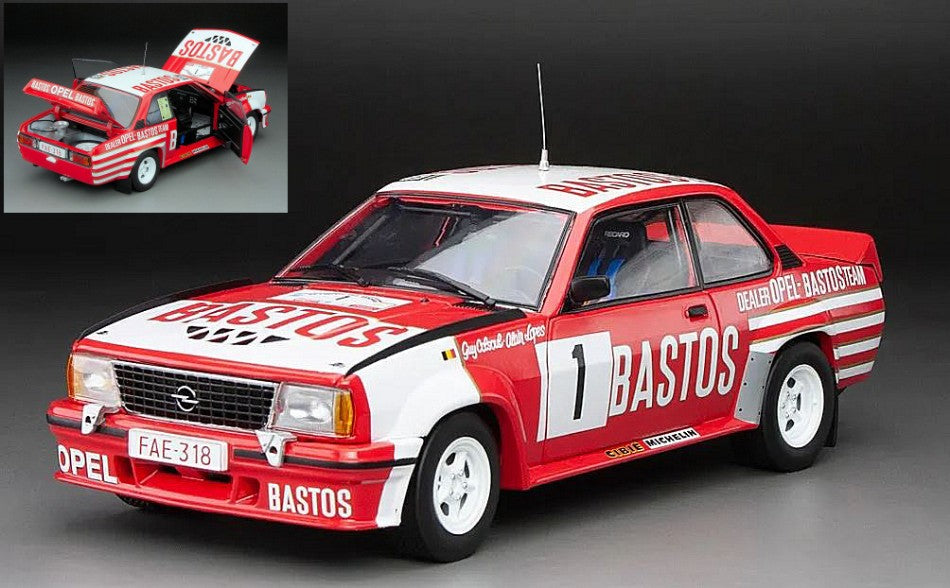 Opel Ascona 400 N.1 2nd Circuit De Ardennes 1983 G.COLSOUL-A.LOPES – SunStar 1:18