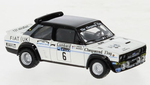Fiat 131 Abarth N.6 Fiat Uk Rally Rac 1977 T.MAKINEN – Brekina 1:87