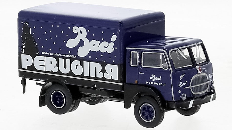 Fiat 642 Box Wagon Cioccolato Perugina 1962 – Brekina 1:87