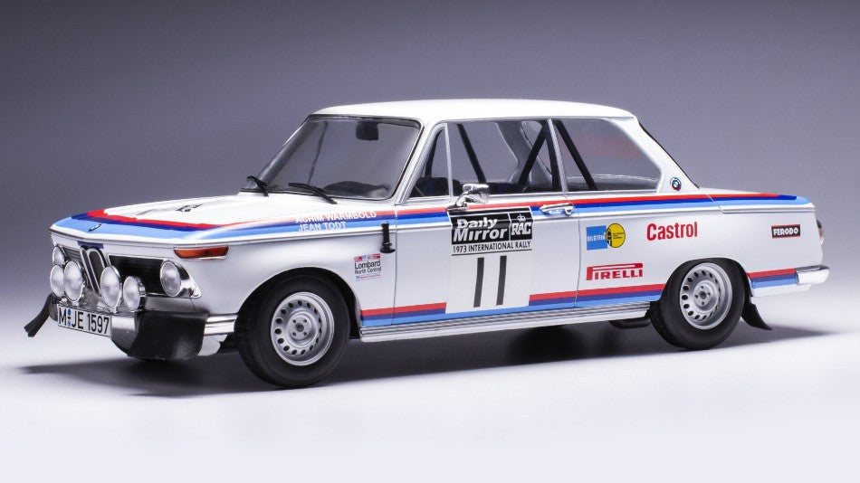 BMW 2002 N.11 Rac Rally 1973 Warmbold-Todt 1:18 – Ixo Model