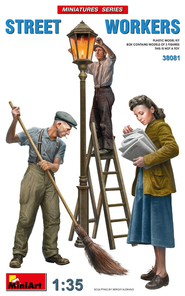 Street Workers Kit – Miniart 1:35