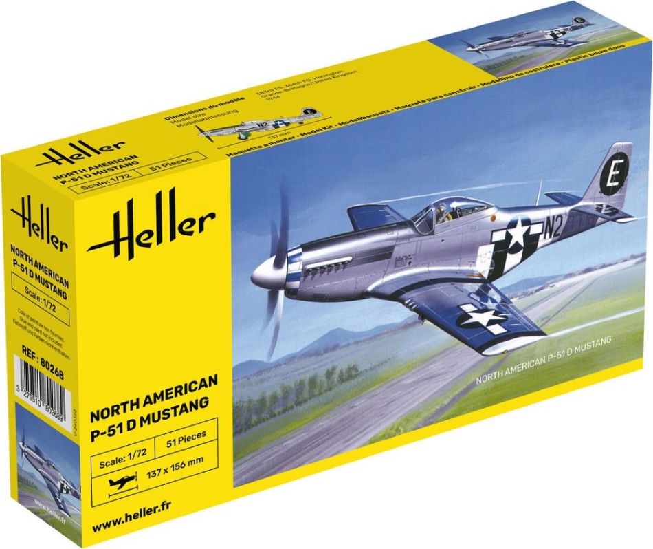 P-51 Mustang Kit – Heller 1:72