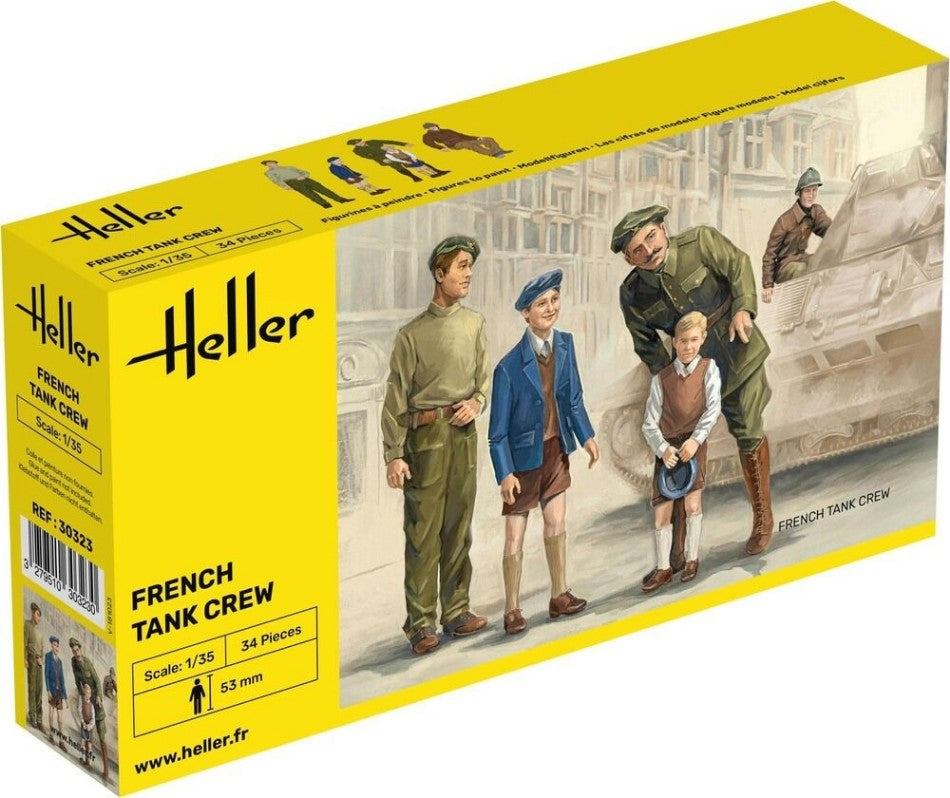 French Tank Crew Kit – Heller 1:35