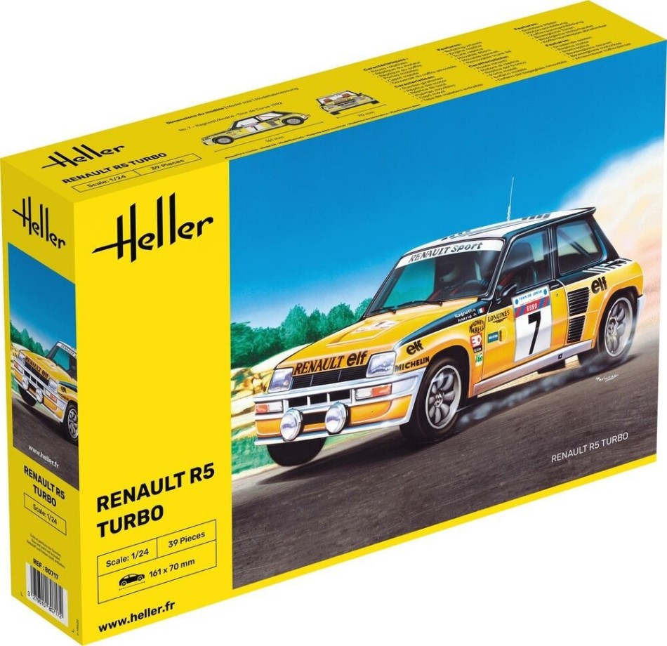 Renault R5 Turbo Kit – Heller 1:24