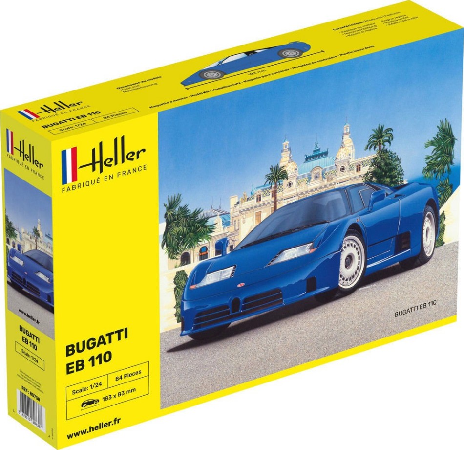 Bugatti Eb 110 Kit – Heller 1:24