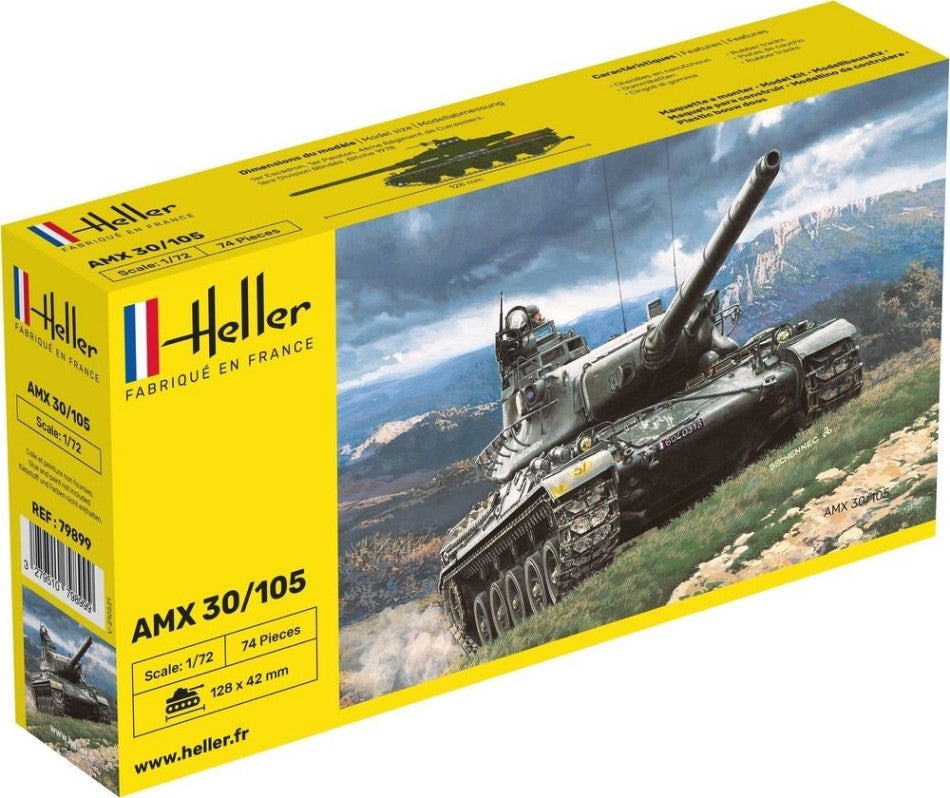 Amx 30/105 Kit – Heller 1:72