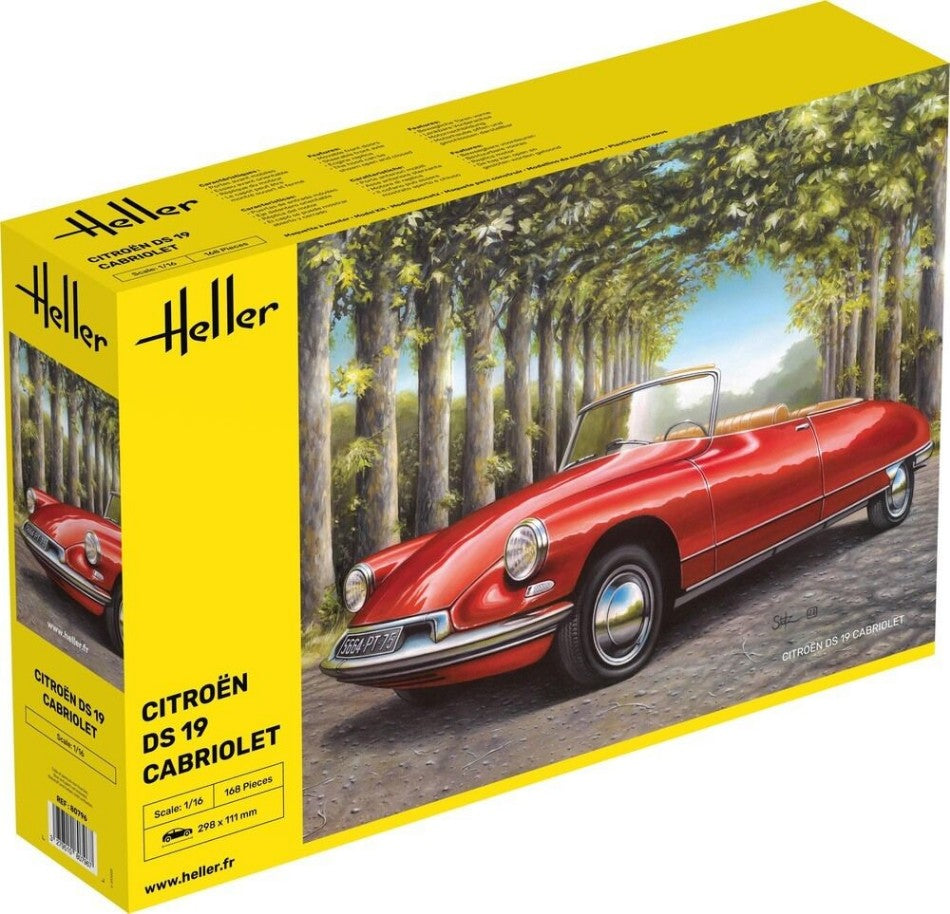 Citroen Ds 19 Cabriolet Kit – Heller 1:16