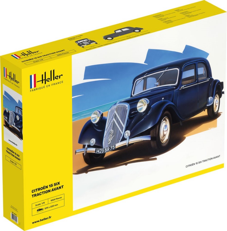 Citroen 15 Six Traction Avant Kit – Heller 1:8