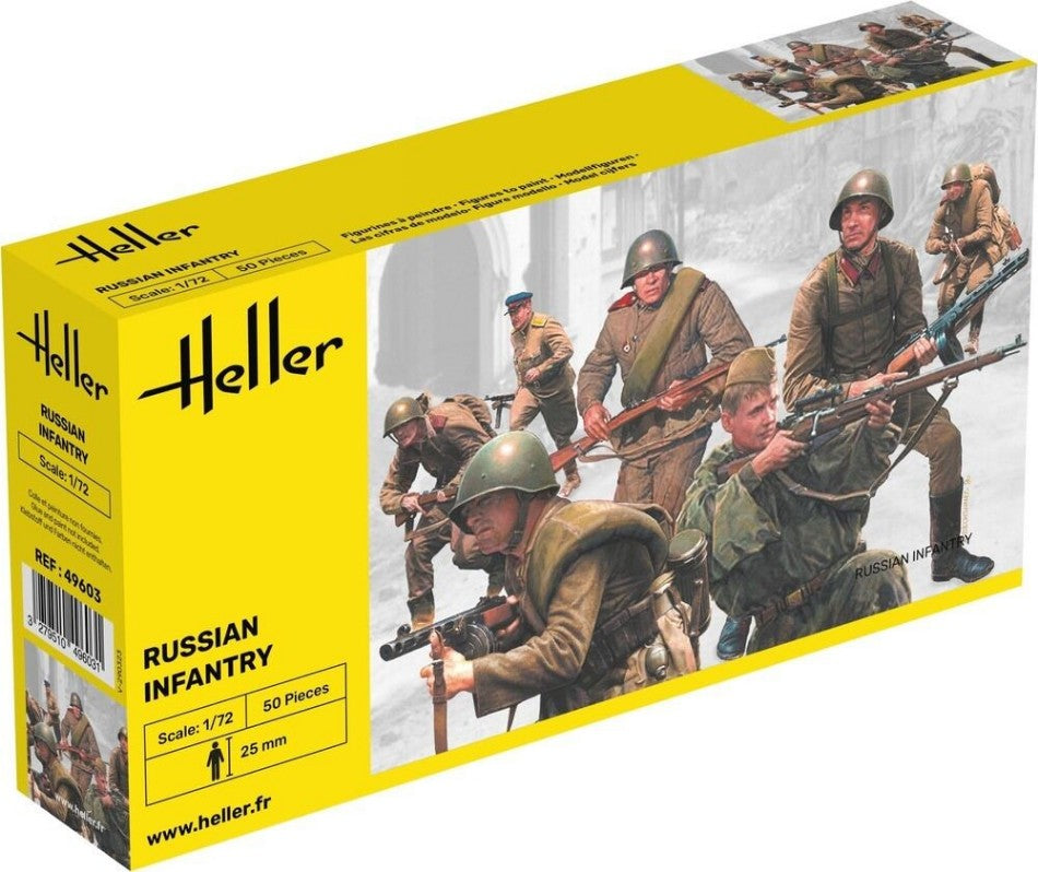 Russian Infantry Kit – Heller 1:72