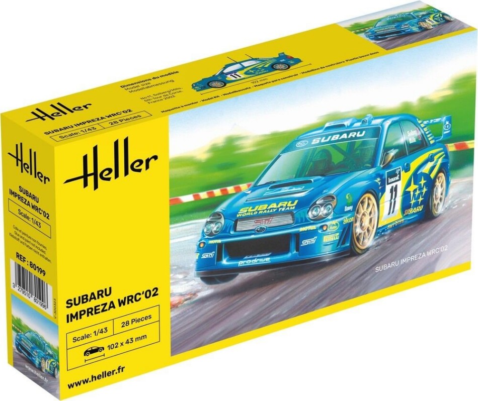 Subaru Impreza WRC'02 Kit – Heller 1:43