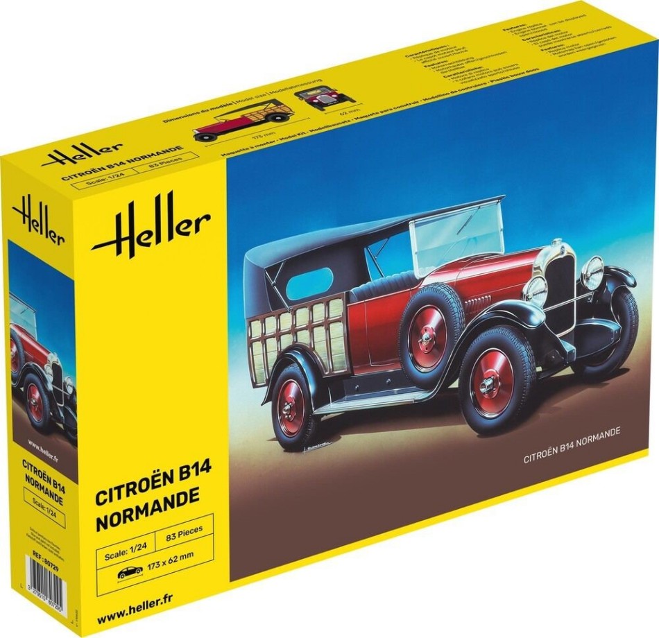 Citroen B14 Normande Kit – Heller 1:24