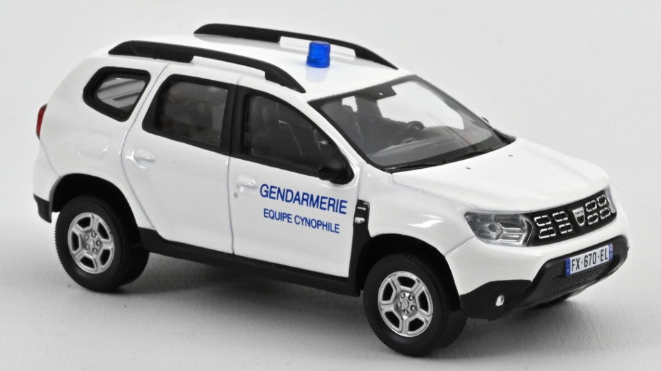 Dacia Duster 2020 Gendarmerie Equioe Cynophile – Norev 1:43