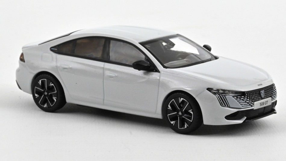 Peugeot 508 GT Hybrid 2023 Okenite White – Norev 1:43
