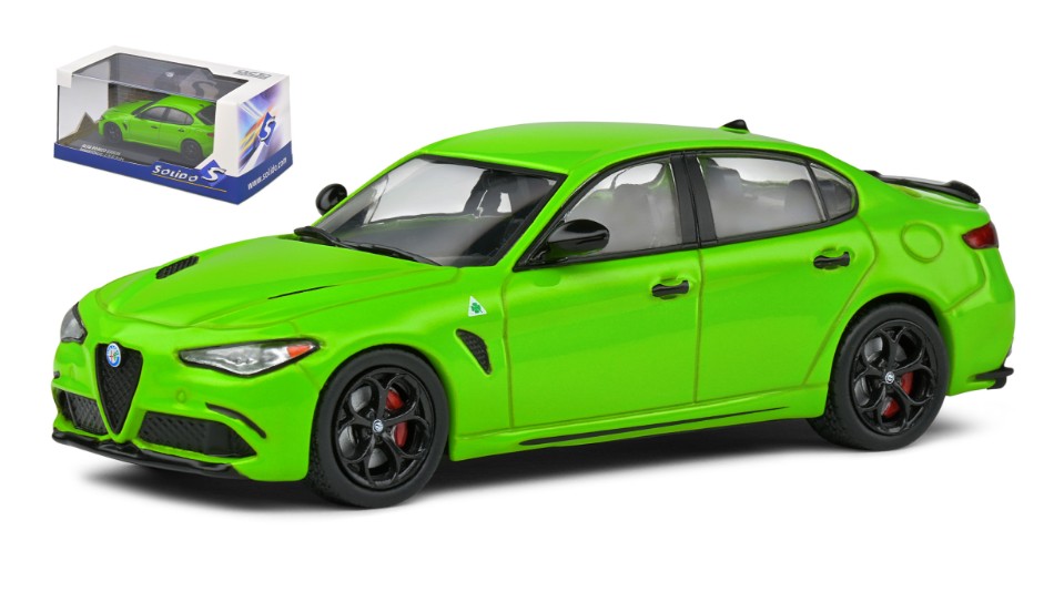 Alfa Romeo Giulia Quadrifoglio Biturbo 2020 Green – Solido 1:43