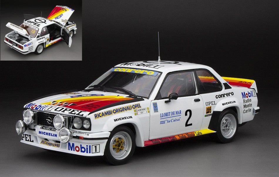 Opel Ascona 400 N.2 Winner Rally Costa Brava 1982 Tony-rudy – SunStar 1:18