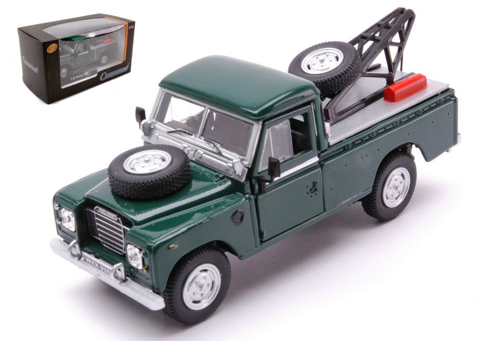 Land Rover Series 109 Pick Up Tow Truck Green – Cararama 1:43