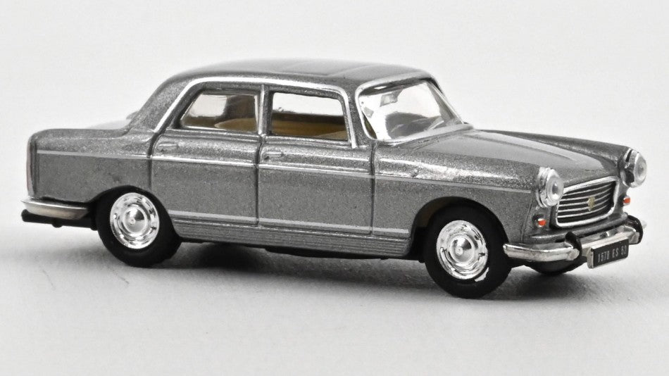 Peugeot 404 1968 Grey Metallic – Norev 1:87
