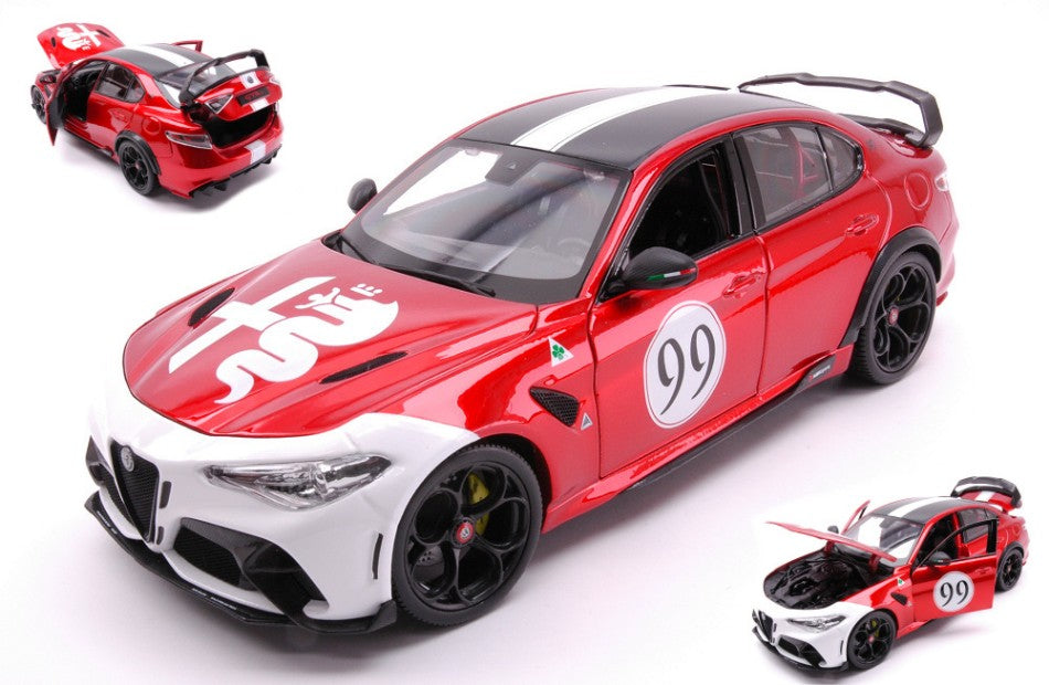 Alfa Romeo Giulia Gtam N.99 Racing 2020 1:18 – Bburago