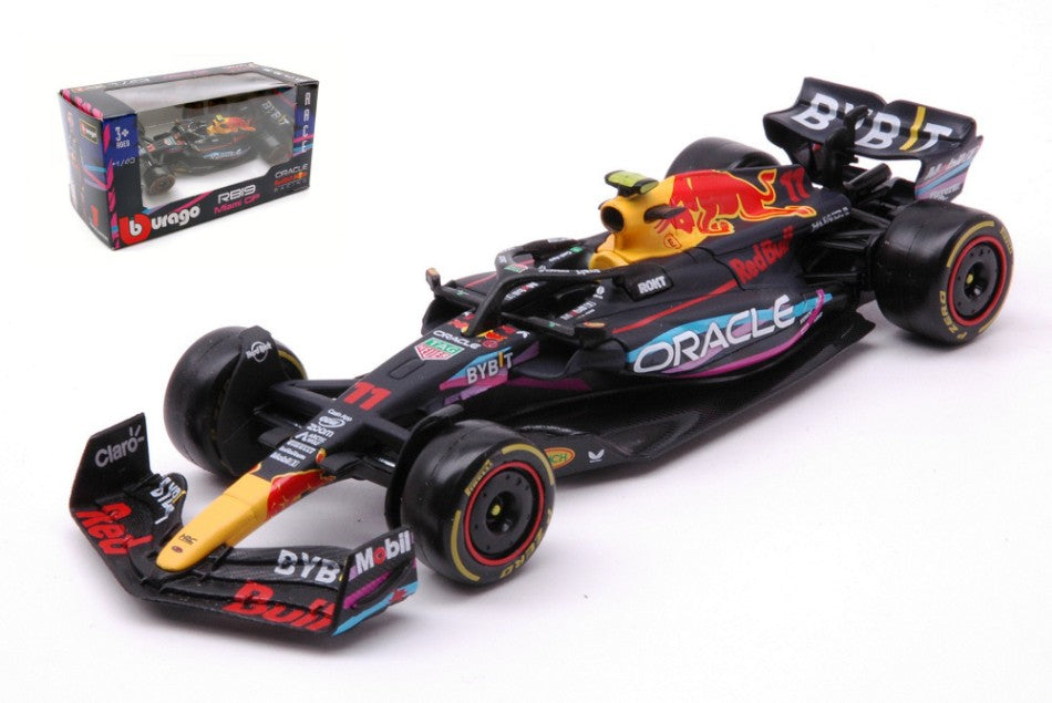 Red Bull Racing RB19 N.11 2nd Miami GP 2023 Sergio Perez – Burago 1:43
