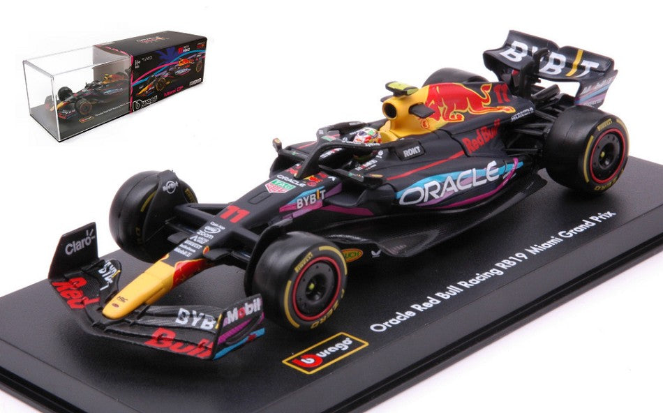 Red Bull Racing RB19 N.11 2nd Miami GP 2023 S.PEREZ Signature – Burago 1:43