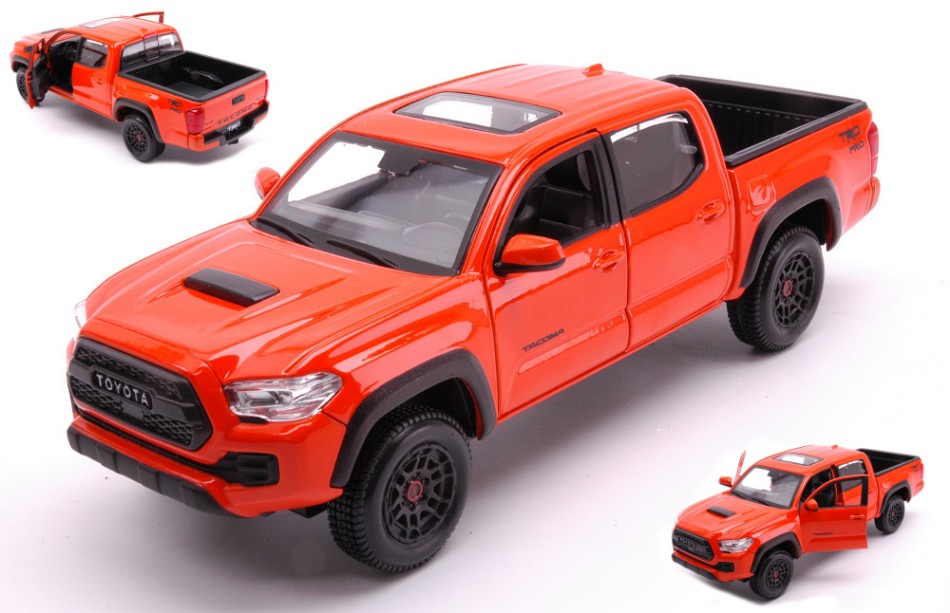 Toyota Tacoma Pick Up 2021 Orange – Maisto 1:24