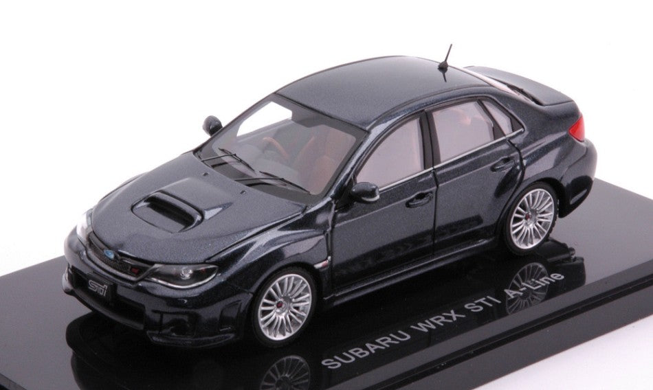 Subaru Wrx Sti A-line Metallic Black – Ebbro 1:43