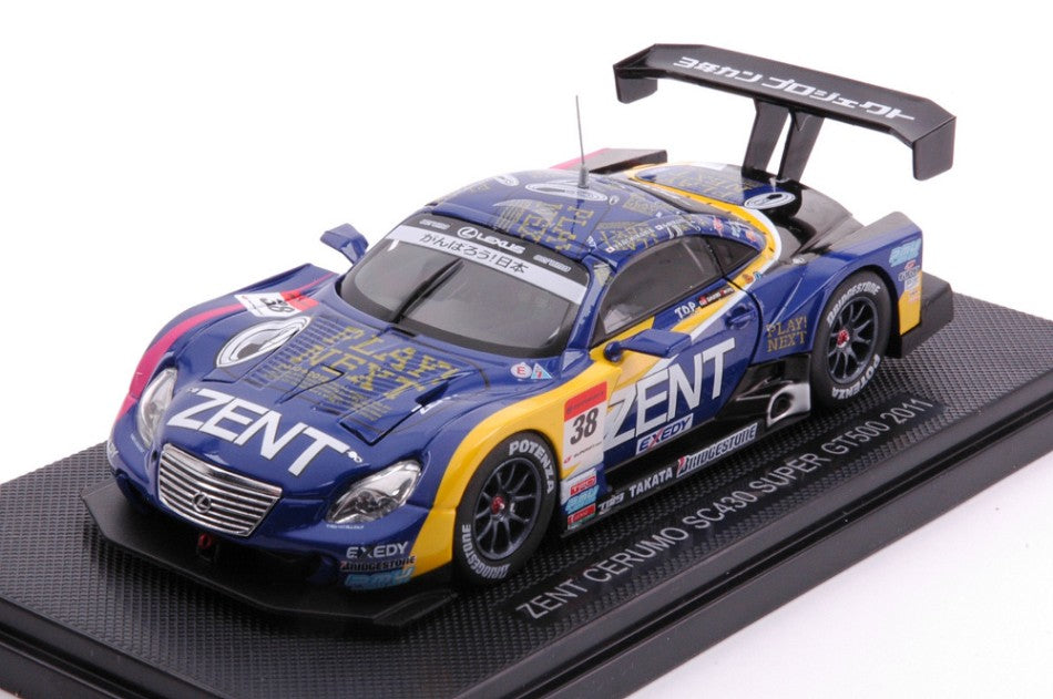 Zent Cerumo SC430 N.38 Super GT500 2011 – Ebbro 1:43