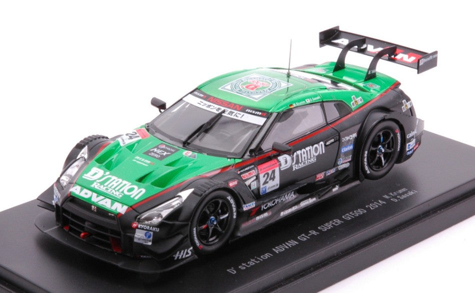 D'station Advan Gt-r N.24 Super GT500 2014 M.KRUMM-D.SASAKI – Ebbro 1:43