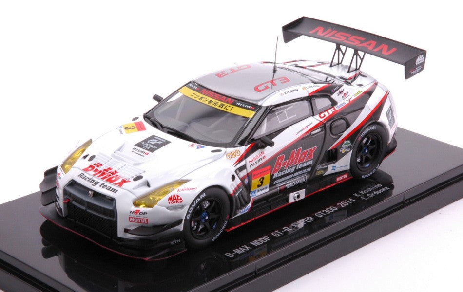 B-max Nddp Gt-r N.3 Super GT300 2014 K.HOSHINO-L.ORDONEZ – Ebbro 1:43