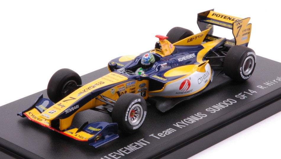 Super Formula N.7 Achievement Team Kygnus Sunoco SF14 R.HIRAKAWA – Ebbro 1:43