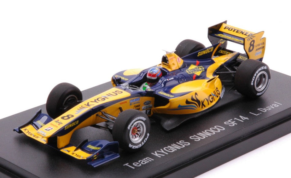 Super Formula N.8 Team Kygnus Sunoco SF14 L.DUVAL – Ebbro 1:43