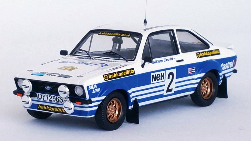 Ford Escort Mkii 2nd Swedish Rally 1982 Vatanen-harryman – Trofeu 1:43