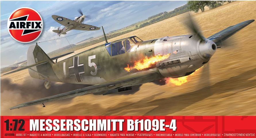 Messerschmitt Bf109E-4 B Kit – Airfix 1:72