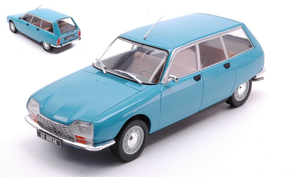 Citroen Gs Break 1971 Light Blue – Whitebox 1:24