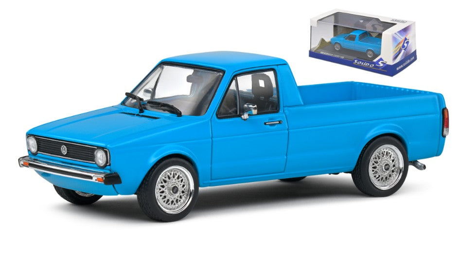 Volkswagen Caddy 1990 Miami Blue – Solido 1:43