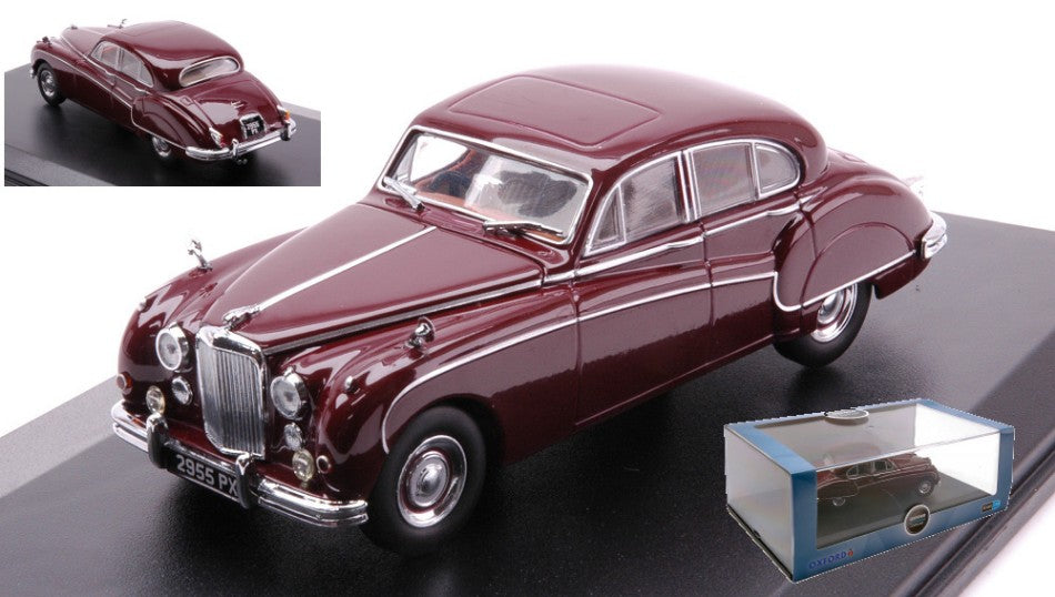 Jaguar Mk Ix Imperial Maroon – Oxford 1:43