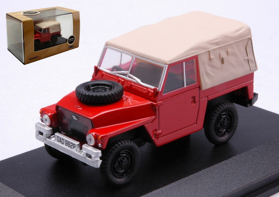 Red Land Rover Lightweight – Oxford 1:43