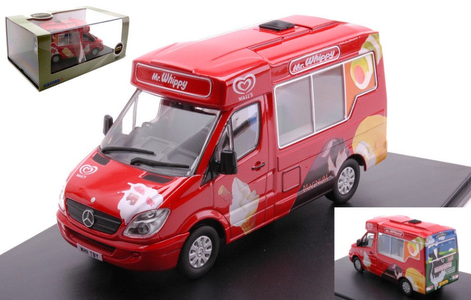 Mercedes Mr.whippy Ice Cream Model – Oxford 1:43